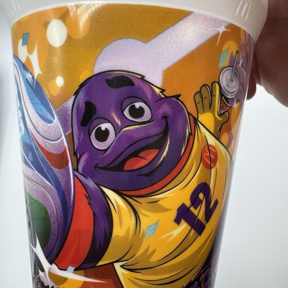 2026 McDonalds FIFA World Cup Grimace Cup Adult Happy Meal